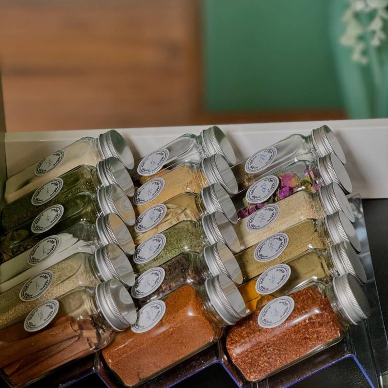 جا ادویه ای شیشه ای مک کارتی