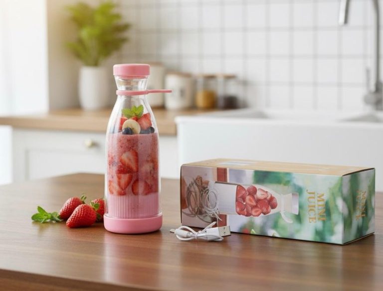 شیکر شارژی طرح بطری مدل Mini Juice