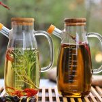 روغن ریز شیشه ای طرح خمره ای